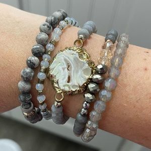 Erimish bracelet stack